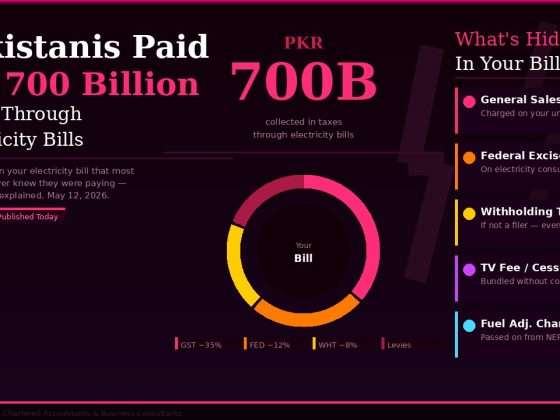 Pakistanis Paid Over Rs. 700 Billion in Electricity Bill Taxes: What It Really Means